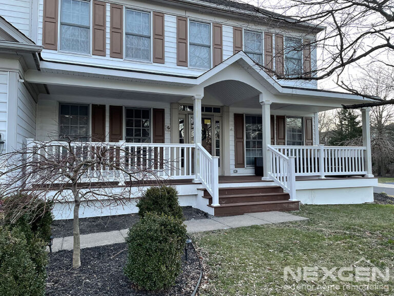 Front Porch Replacement in Lafayette Hill