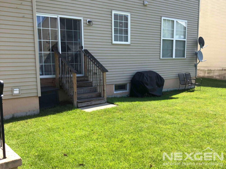 Deck Installation Bordentown - Before