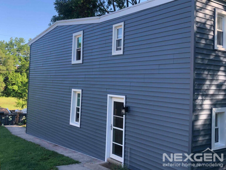 New Vinyl Siding Over Stucco Installation