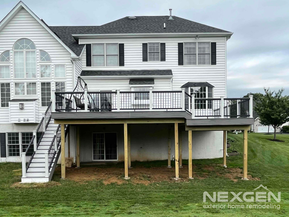 Second Story Deck in Huntingdon Valley, PA - 04