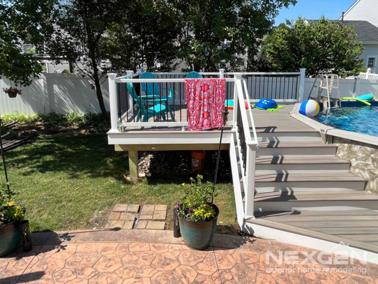 Pool Deck Build - Burlington, NJ - 02