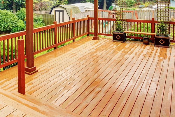 Traditional Wood Deck Replacement