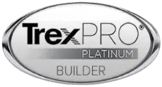 Silver TrexPro Platinum Builder Badge