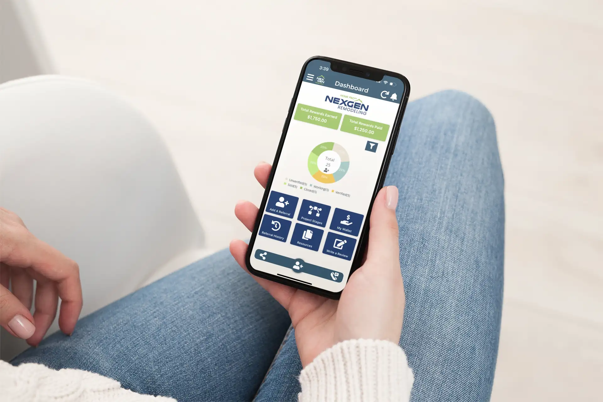NexGen Home Pro™ App