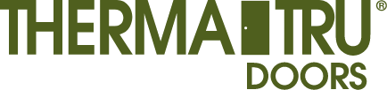 Green Therma-Tru Doors logo.