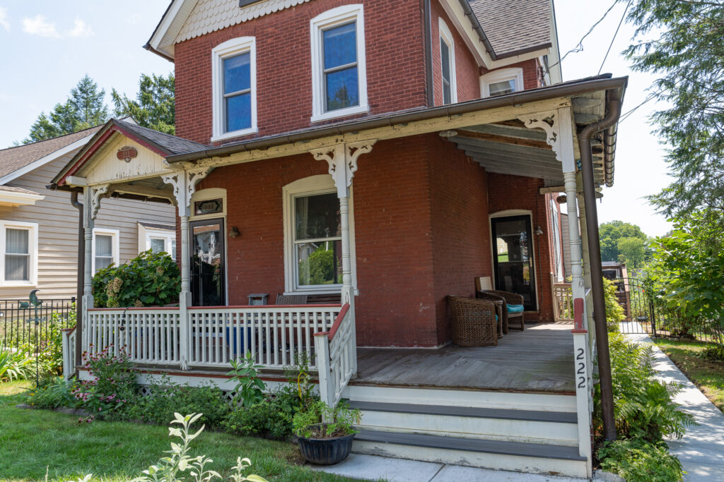 Wraparound Porch & Roof Replacement - Before