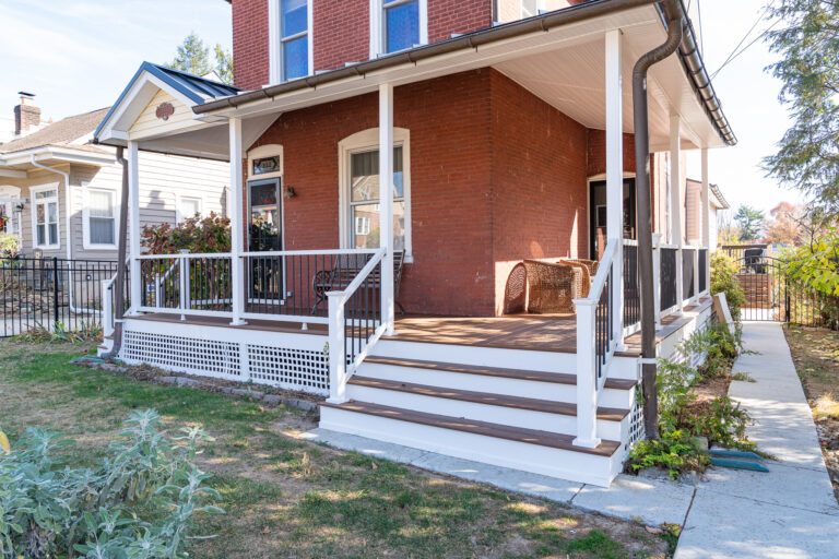 Wraparound Porch & Roof Replacement - After