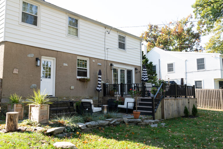 Deck Expansion in Abington, PA - BEFORE
