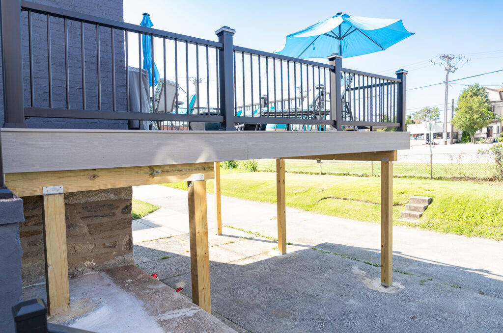 New Rear Trex Deck - AFTER