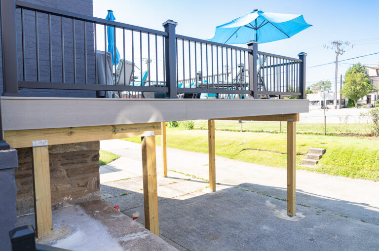 New Rear Trex Deck - AFTER
