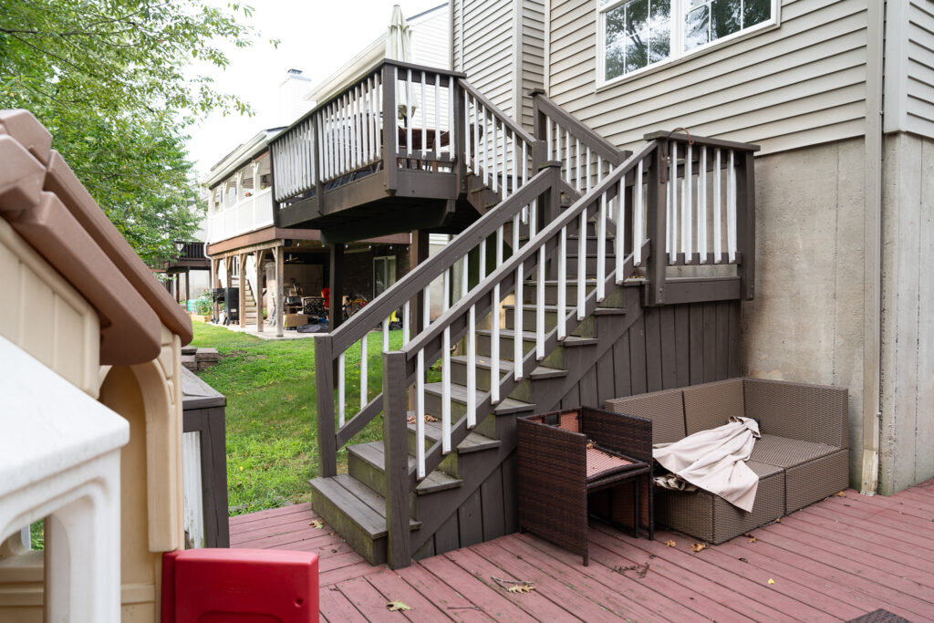 Collegeville, PA Re-Deck - BEFORE Photos
