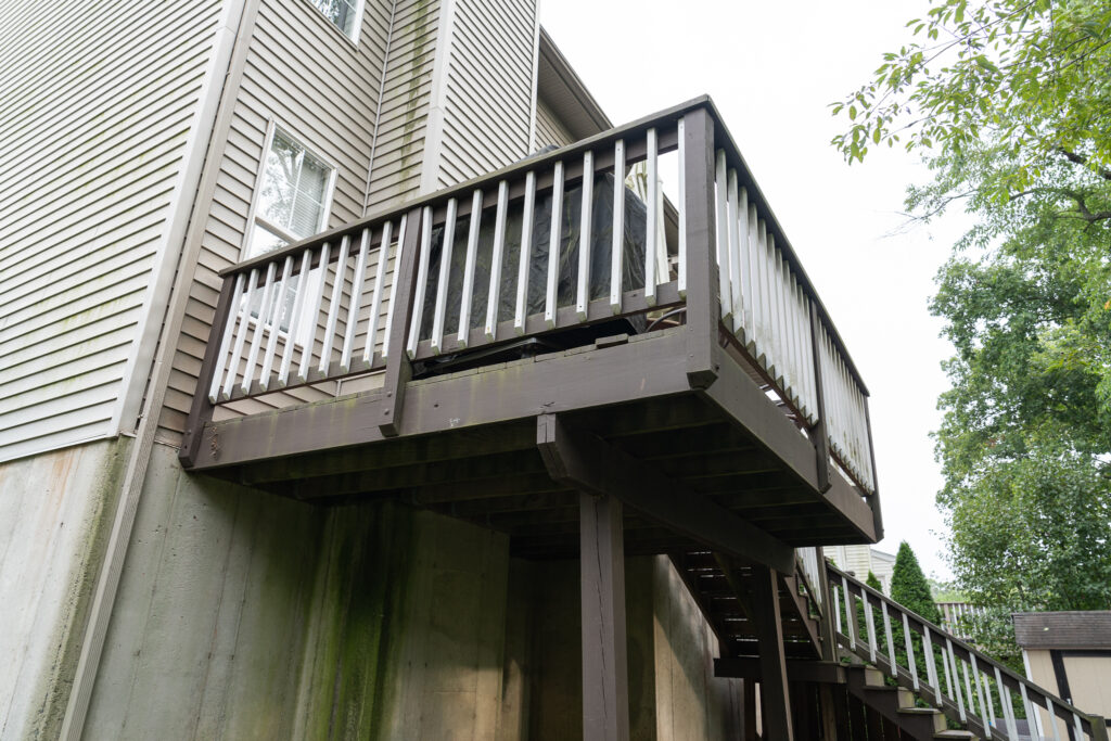 Collegeville, PA Re-Deck - BEFORE Photos
