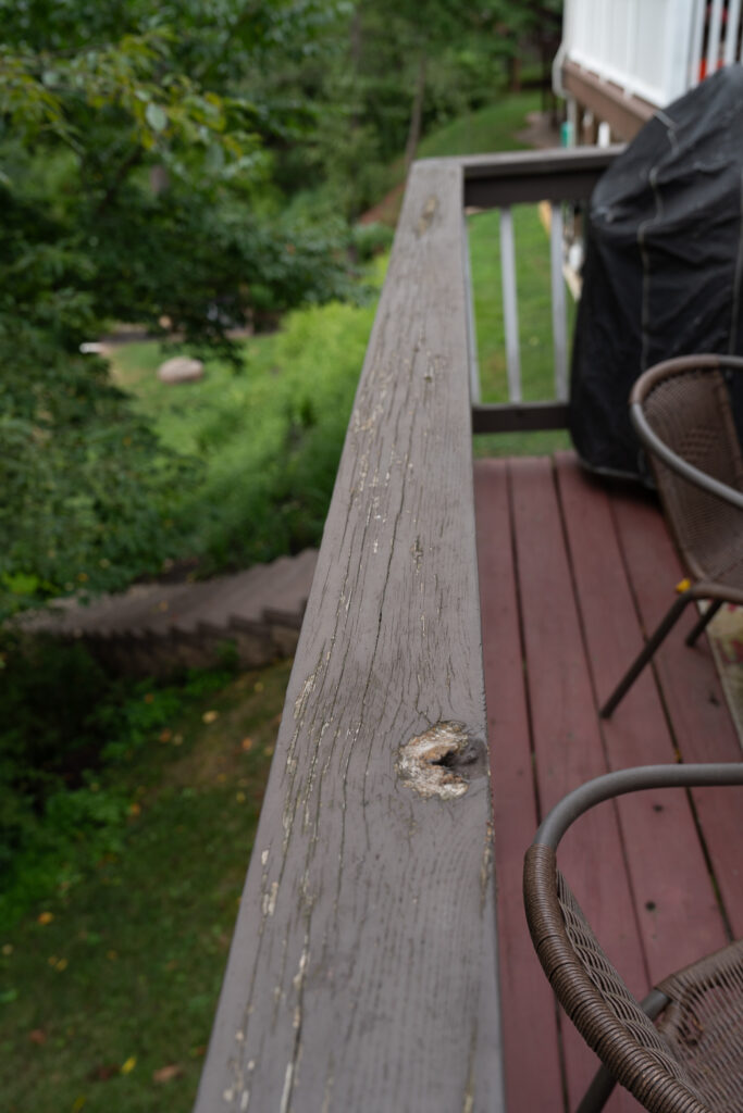 Collegeville, PA Re-Deck - BEFORE Photos