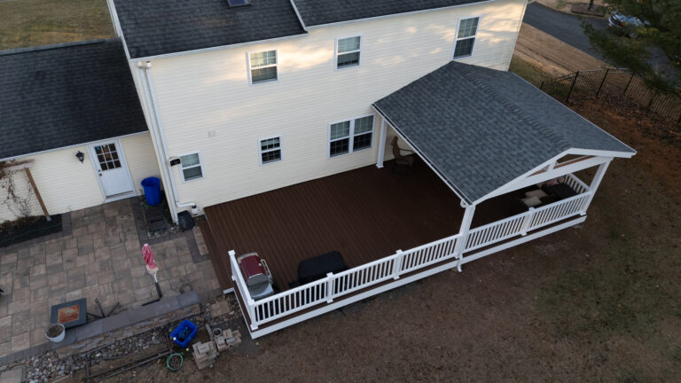 Ground-Level Re-Deck w. Overhang - AFTER
