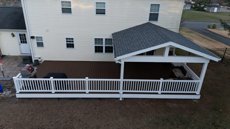 Ground-Level Re-Deck w. Overhang - AFTER
