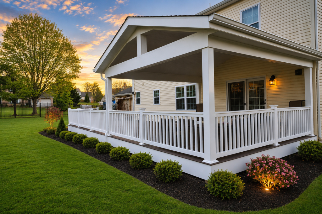 Ground-Level Re-Deck w. Overhang - AFTER