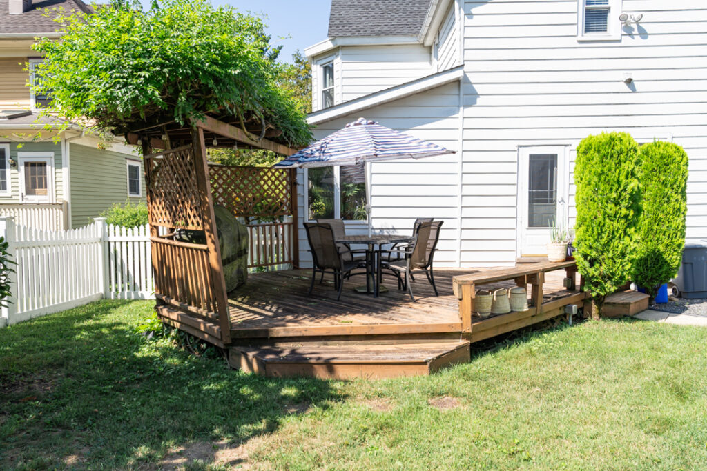 Ground Level Deck - BEFORE