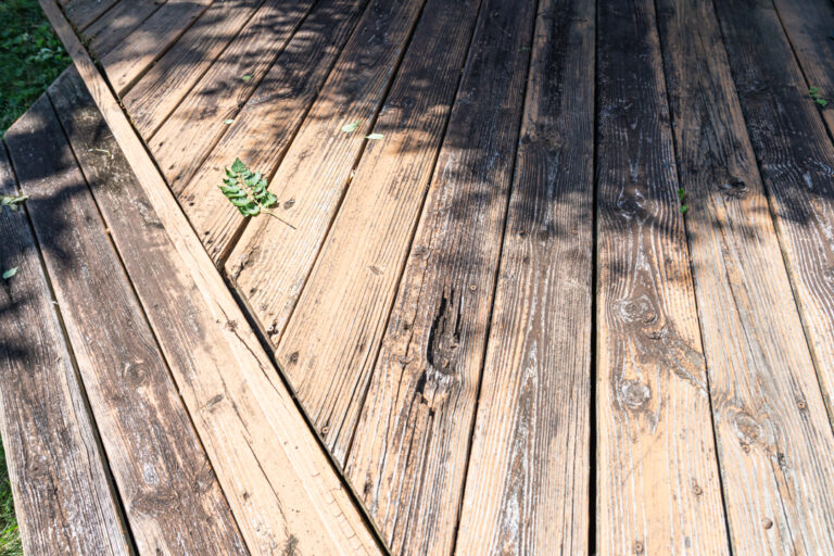 Ground Level Deck - BEFORE