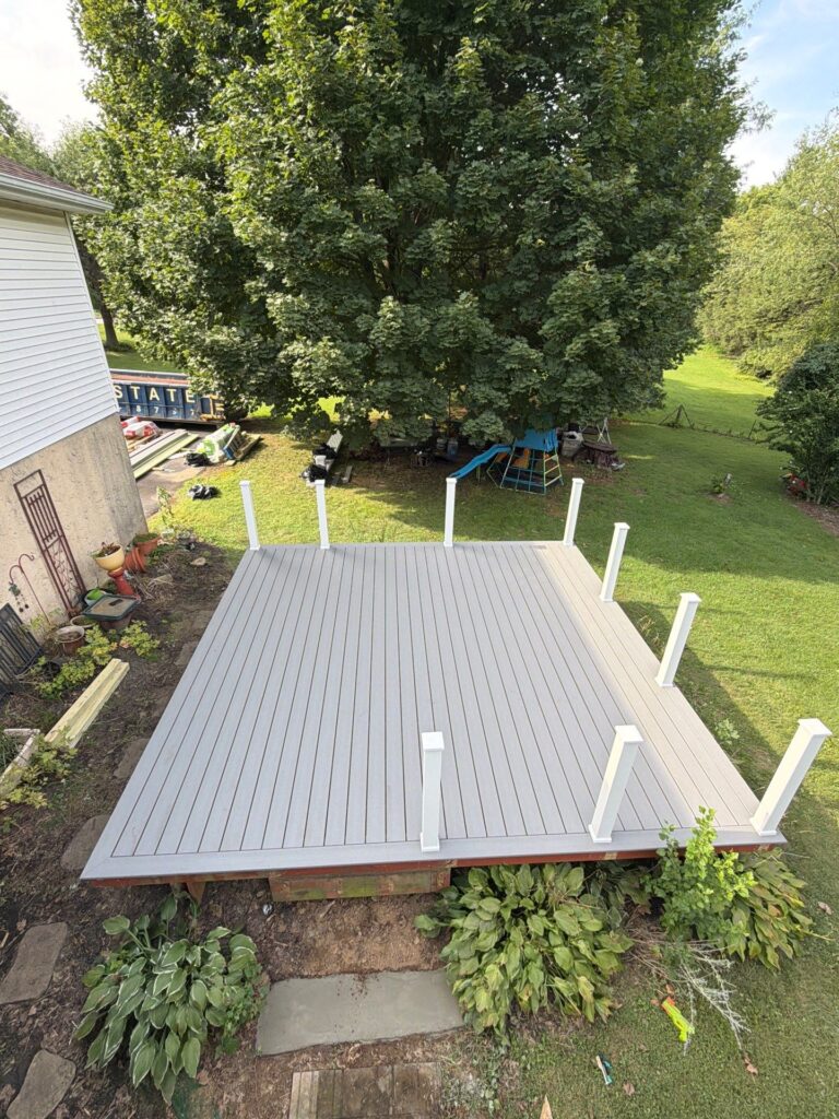 Two-story deck replacement in Chester County< PA