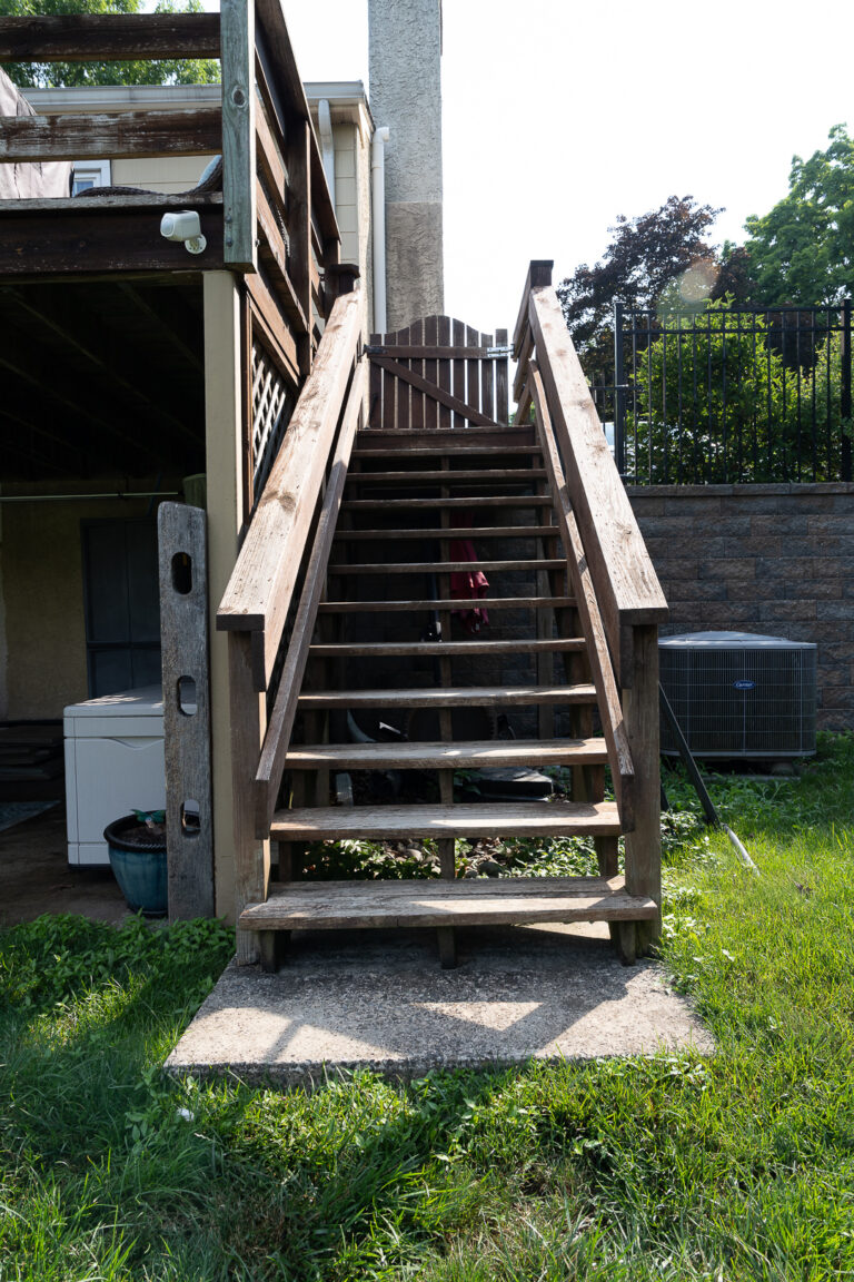 North Wales Deck Replacement - BEFORE