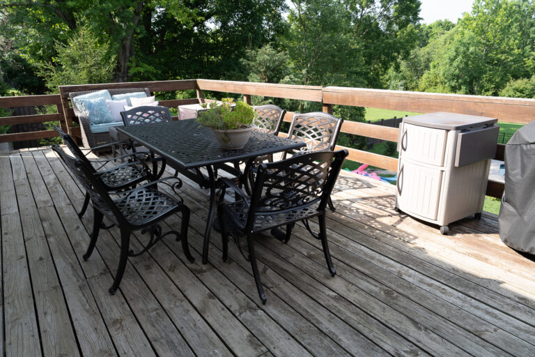 North Wales Deck Replacement - BEFORE