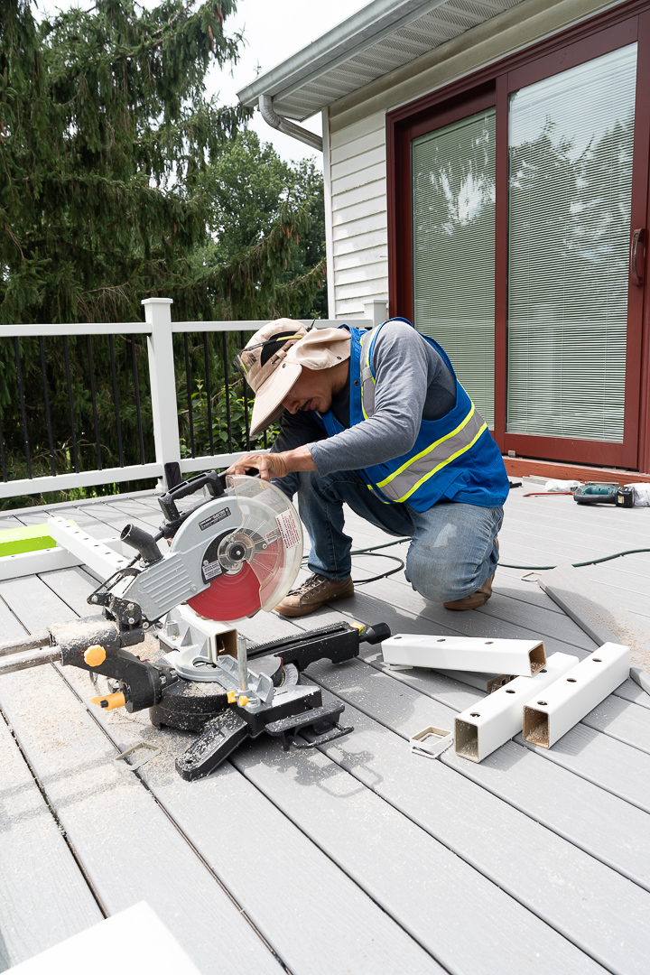 Two-story deck replacement in Chester County< PA