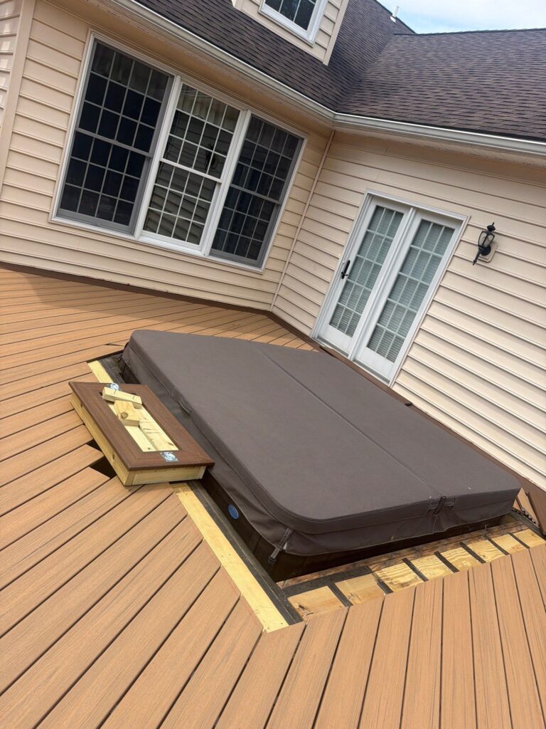 Trex deck replacement in Quakertown, PA