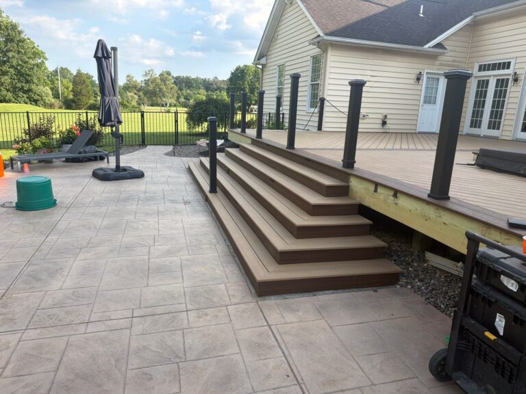 Trex deck replacement in Quakertown, PA