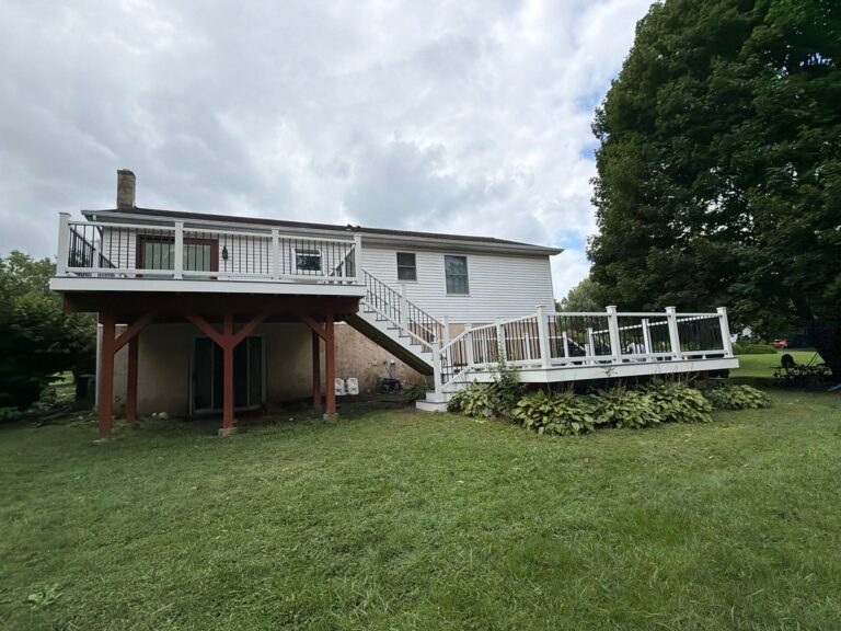 Two-story deck replacement in Chester County< PA