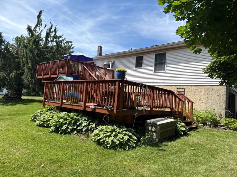 Two-story deck replacement in Chester County< PA
