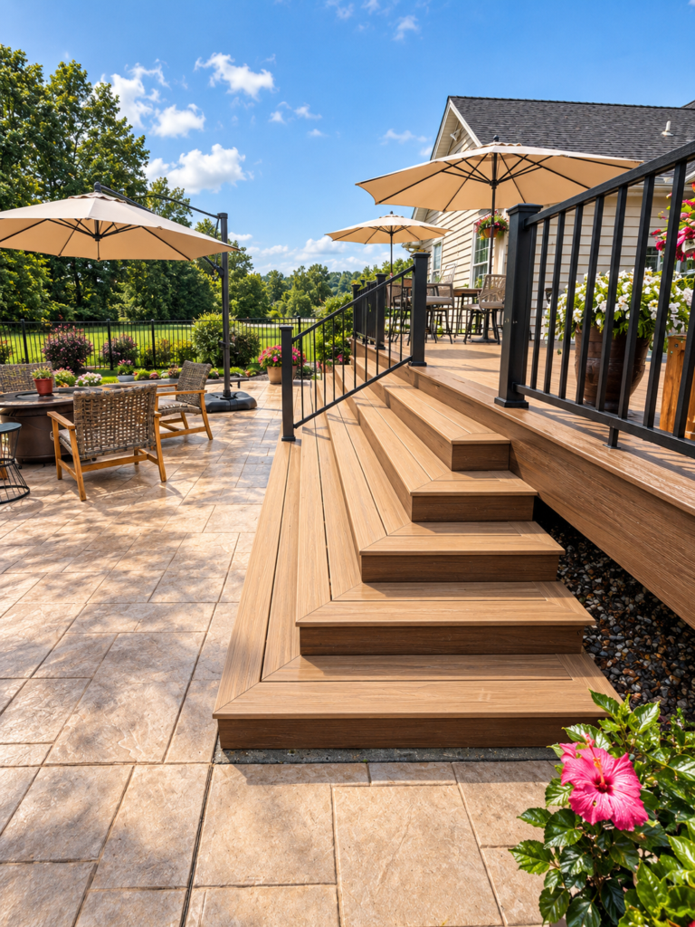 Trex deck replacement in Quakertown, PA