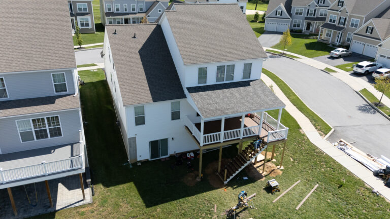 Rear Covered Porch in Downingtown, PA