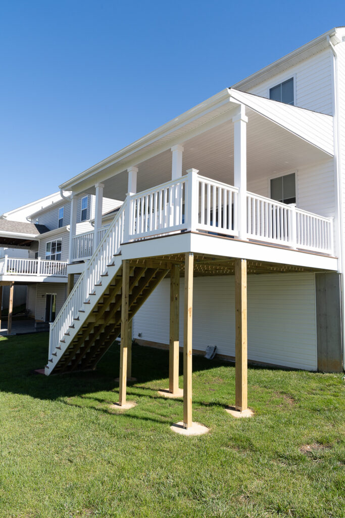 Rear Covered Porch in Downingtown, PA
