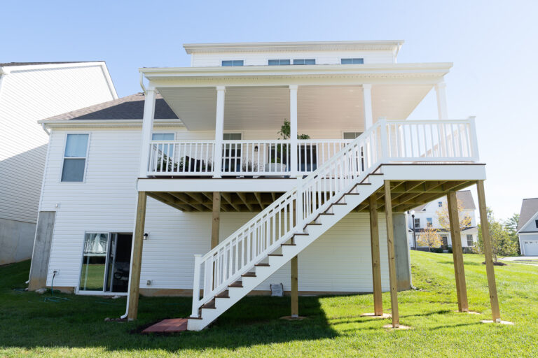 Rear Covered Porch in Downingtown, PA